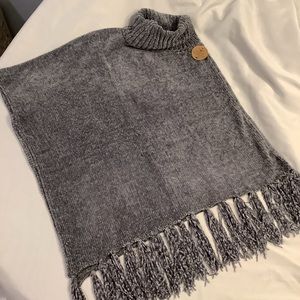 Brand new! Beyond Soft Cowl Neck Poncho, one size fits most